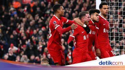 Liverpool VS Luton: Si Merah Menang 4-1