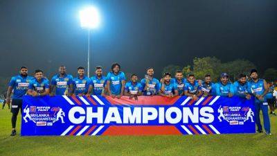 SL vs AFG, 3rd T20I: Afghanistan Win Thriller, But Sri Lanka Take Series