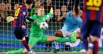 'I had a lot to do' - the night Lionel Messi met his match in Man City 'phenomenon' Joe Hart