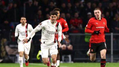 Simon Kjaer - Luka Jovic - Rafael Leao - Benjamin Bourigeaud - Milan reach Europa League last 16 despite loss at Rennes - channelnewsasia.com - France - Italy