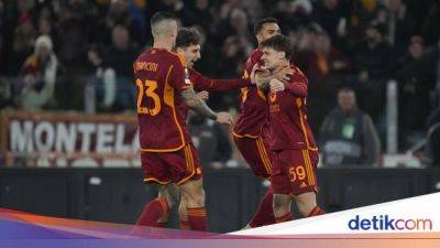 Rui Patricio - Daniele De-Rossi - Lorenzo Pellegrini - As Roma - Liga Europa - De Rossi: Kemenangan yang Roma Banget, Bikin Jantungan! - sport.detik.com