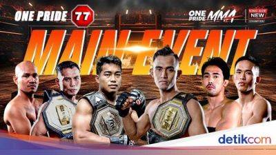 International - One Pride MMA 77: Gugun Vs Mario Panaskan Velodrome - sport.detik.com