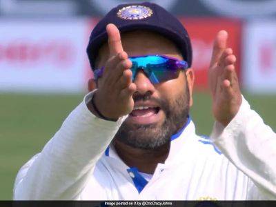 Watch: Rohit Sharma Fumes At Cameraperson During DRS Review. This Is The Reason
