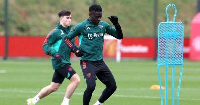 Omari Forson hint and other things spotted in Manchester United training ahead of Fulham clash
