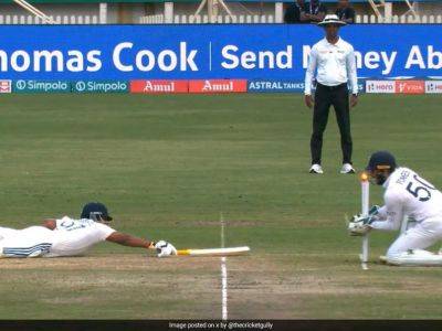 Watch: Sarfaraz Khan Has Yet Another Run Out Scare vs England. This Happens Next