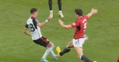 Why Harry Maguire escaped Manchester United red card vs Fulham after VAR incident