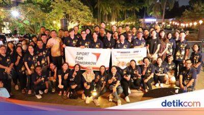 Kumpulan Atlet Olimpiade Indonesia Bikin Kegiatan Sosial