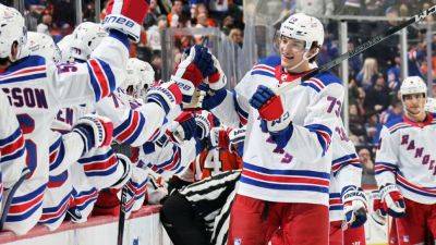 New York Rangers tie franchise record with 10th straight win - ESPN