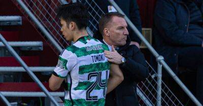 Celtic fans furiously boo Brendan Rodgers as he makes controversial Tomoki Iwata substitution