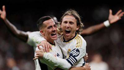 Luka Modric - Lucas Vázquez - Federico Valverde - Modric stunner helps Real Madrid extend lead at the top - channelnewsasia.com - Brazil
