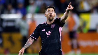 Lionel Messi's 1st Inter Miami goal of season stuns LA Galaxy in extra time