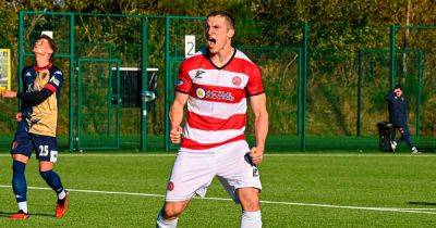 Hamilton Accies defender suffered skull fracture in sickening head clash as star remains in hospital