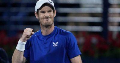 Denis Shapovalov - Andy Murray - Ugo Humbert - Andy Murray suggests he is in ‘last few months’ of career after Dubai win - breakingnews.ie - Scotland - county Murray