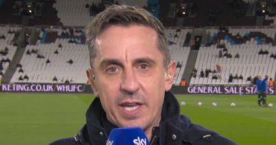 Gary Neville says Erik ten Hag is yet to fix Manchester United problem spotted in pre-season