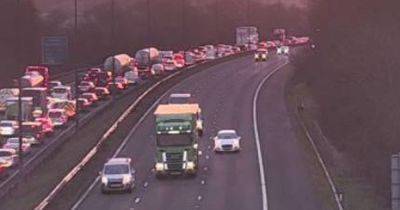 M4 crash causes hour-long delays - live updates