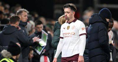 Pep Guardiola confirms another Jack Grealish injury setback in Man City win