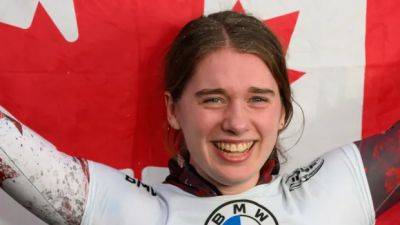 How Canada's Hallie Clarke crash-landed into a gold medal at the skeleton worlds