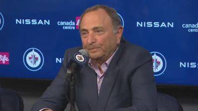 Winnipeg Jets not in 'crisis' despite low ticket sales: NHL commissioner