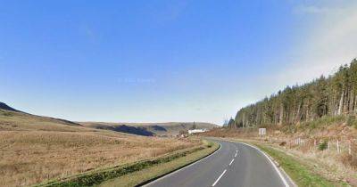 Part of A470 closed for nine hours after crash