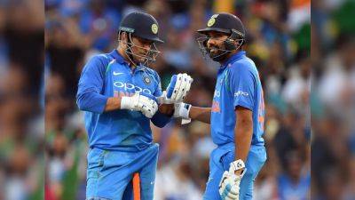 "He Is The Next MS Dhoni": Ex-India Star's Massive Praise For Rohit Sharma