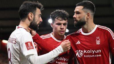 Erik ten Hag accuses Nottingham Forest of 'targeting' Bruno Fernandes in Manchester United's FA Cup win