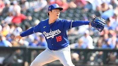 Marcus Semien - Dodgers’ Yoshinobu Yamamoto shines in first MLB action since signing massive $325M deal - foxnews.com - Japan - Los Angeles - state Arizona - state Texas