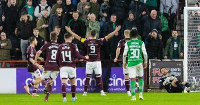 Lawrence Shankland RATES Hibs missiles in hilarious social media post as Hearts striker continues penalty trolling