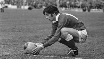 Legendary Welsh out-half Barry John dies aged 79