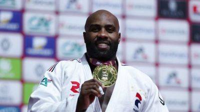 Judo-France's Riner wins gold at Paris Grand Slam ahead of Olympics