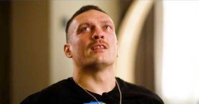 Oleksandr Usyk missed birth of daughter as wife 'sacrificed' family time for Tyson Fury
