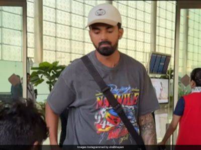 Watch: KL Rahul Spotted At Mumbai Airport Ahead Of Team Selection For 3rd Test vs England