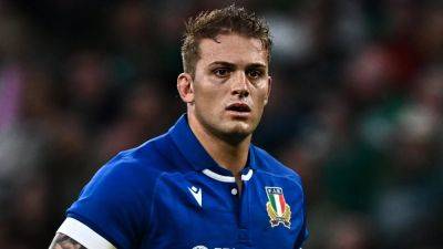 Blow for Italy as Lorenzo Cannone ruled out of Ireland clash