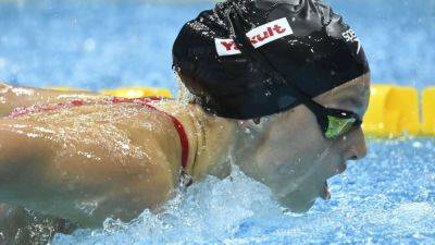 Paris Olympics - Katie Ledecky - Summer Macintosh - Summer McIntosh ends Katie Ledecky's 13-year reign in 800m - ESPN - espn.com - Qatar - Usa - Japan - county Canadian - county Armstrong