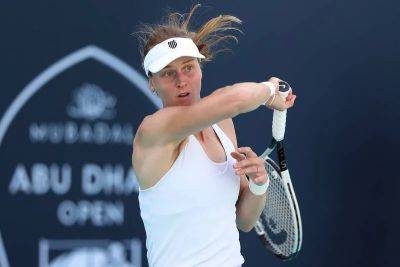 Liudmila Samsonova using last year’s final memories to fuel Abu Dhabi Open bid