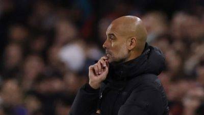 City's Guardiola says no point looking at table until schedule evens out