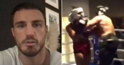 Tyson Fury's sparring partner who cancelled Oleksandr Usyk fight speaks out