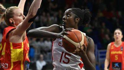 Paris Games - Canadian women lose to Spain in Olympic basketball qualifier - cbc.ca - France - Spain - Canada - Hungary - Japan
