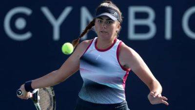 Jean King Cup - Donna Vekic - Canadian teen Marina Stakusic eliminated in 2nd round of San Diego Open - cbc.ca - Croatia - Canada - county San Diego