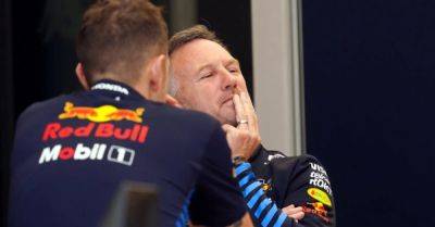 Christian Horner - Mohammed Ben-Sulayem - Stefano Domenicali - Christian Horner back in F1 paddock amid scrutiny over his Red Bull future - breakingnews.ie - Usa - Bahrain - county Liberty