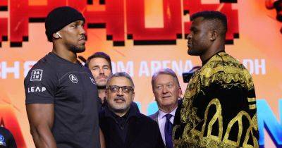 How to watch Anthony Joshua v Francis Ngannou as boxing fans can't believe when the mega fight is taking place
