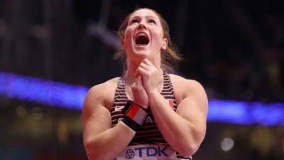 Canada's Sarah Mitton wins women's shot put gold at world indoor championships