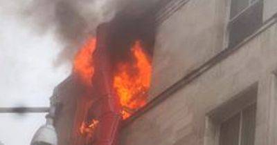 LIVE: Piccadilly Gardens fire as blaze breaks out above Burger King - latest updates