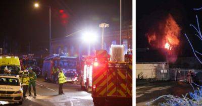 Compstall Mill fire LIVE: Emergency services on scene of large blaze - updates