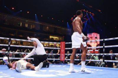 Anthony Joshua - Oleksandr Usyk - Tyson Fury - Francis Ngannou - Joshua defeats Ngannou with brutal second-round knockout - guardian.ng - Cameroon - Saudi Arabia