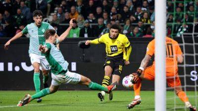 Borussia Dortmund Laud 'Great' Jadon Sancho After Goalscoring Return