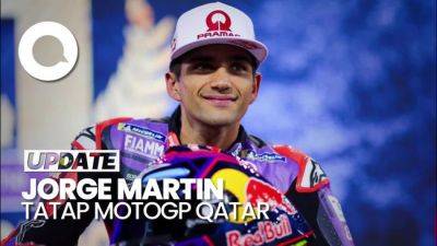 Jorge Martin Puas di Sprint Race, Pede Tatap Balapan MotoGP Qatar