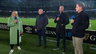 Donal Lenihan - Bernard Jackman - Caelan Doris - Watch: RTÉ Rugby panel on shock Ireland defeat - rte.ie - Ireland