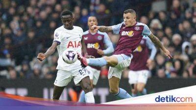 Aston Villa Vs Tottenham Berakhir Imbang di Babak Pertama