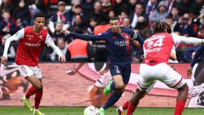PSG held 2-2 at home by Reims after Enrique benches Mbappe