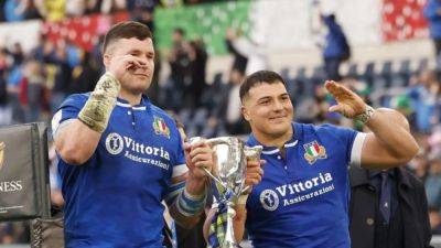 Paolo Garbisi - Italy awoken from slumber and hungry for more after win over Scotland - channelnewsasia.com - France - Italy - Scotland